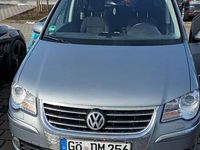 Gebraucht VW Touran 140 PS (102 kW) 2008 Blau Van / Kleinbus