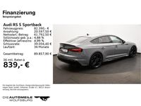 Gebraucht Audi RS5 Sportback Performance 470 PS (345 kW) 2024 Grau Limousine