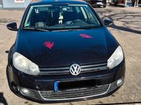 Gebraucht VW Golf VI Style 86 PS (63 kW) 2011 Schwarz Kleinwagen