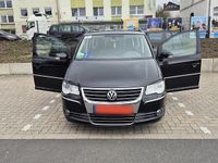 Gebraucht VW Touran Highline 170 PS (125 kW) 2008 Schwarz Van / Kleinbus