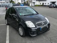 Gebraucht Citroën C2 60 PS (44 kW) 2009 Schwarz Kleinwagen