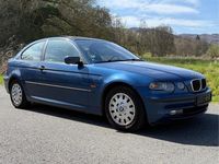 Gebraucht BMW 316 116 PS (85 kW) 2001 Blau Coupé