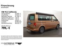 gebraucht VW California T6.1AD 2.0 TDI Beach Stand/Navi/AHK/Markise