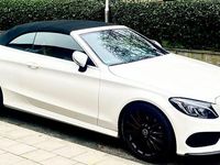Gebraucht Mercedes C63 AMG AMG line 245 PS (180 kW) 2017 Weiß Cabrio