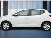 Gebraucht Dacia Sandero Comfort 101 PS (74 kW) 2022 Weiß Limousine