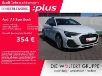Gebraucht Audi A3 S-Line 272 PS (200 kW) 2025 Gletscherweiß metallic Limousine