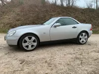 Gebraucht Mercedes SLK200 136 PS (100 kW) 1999 Silber Cabrio
