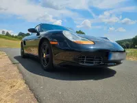 Gebraucht Porsche Boxster 220 PS (161 kW) 2000 Schwarz Cabrio