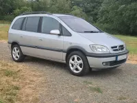 Gebraucht Opel Zafira Elegance 125 PS (91 kW) 2003 Silber Van / Kleinbus