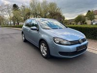 Gebraucht VW Golf VI 90 PS (66 kW) 2009 Blau Kleinwagen