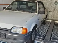 Gebraucht Ford Escort Cabriolet 54 PS (39 kW) 1987 Weiß Cabrio