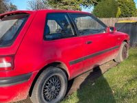 gebraucht Mazda 323 BG rot 75000km 2. Hand 2/3 1991