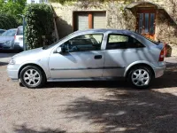 Gebraucht Opel Astra Selection 84 PS (61 kW) 2001 Silber Kleinwagen