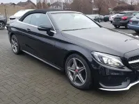 Gebraucht Mercedes C180 AMG line 156 PS (114 kW) 2017 Schwarz Cabrio
