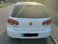 Gebraucht VW Golf VI Comfortline 122 PS (89 kW) 2011 Weiß Limousine
