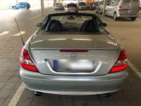 Gebraucht Mercedes SLK200 163 PS (119 kW) 2004 Silber Cabrio
