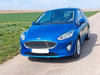Gebraucht Ford Fiesta Titanium 101 PS (74 kW) 2019 Blau Kleinwagen