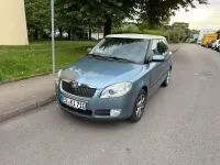Gebraucht Skoda Fabia 75 PS (55 kW) 2008 Blau Kleinwagen