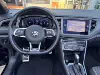 Gebraucht VW T-Roc Cabriolet R-line 150 PS (110 kW) 2021 Schwarz Cabrio