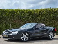 Gebraucht Mercedes SL350 245 PS (180 kW) 2003 Schwarz Cabrio