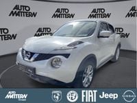 Gebraucht Nissan Juke Acenta 116 PS (85 kW) 2015 Weiß SUV