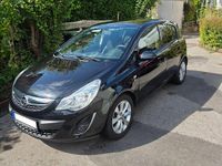 Gebraucht Opel Corsa Edition 87 PS (63 kW) 2012 Schwarz Kleinwagen