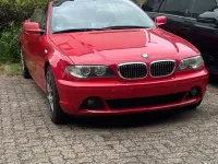 Gebraucht BMW 318 Cabriolet Sport Line 143 PS (105 kW) 2005 Rot Cabrio