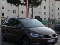 Gebraucht VW Touran Highline 150 PS (110 kW) 2016 Braun Van / Kleinbus