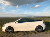 Gebraucht VW Golf Cabriolet 160 PS (117 kW) 2012 Weiß Cabrio