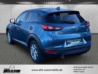 Gebraucht Mazda CX-3 Exclusive-Line 105 PS (77 kW) 2018 Turmalinblau metallic SUV