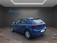 Second-hand VW Polo Life 95 CP (69 kW) 2022 Albastru Hatchback