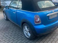 Gebraucht Mini One Cabriolet 97 PS (71 kW) 2011 Blau Cabrio