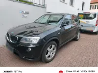 Gebraucht BMW X3 184 PS (135 kW) 2012 Schwarz SUV