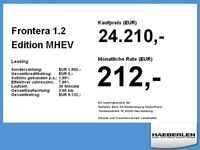 Neu Opel Frontera Edition 101 PS (74 kW) 2025 Arktis weiß SUV