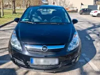 Używany Opel Corsa 86 KM (63 kW) 2010 Czarny Hatchback