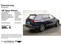 Gebraucht VW Tiguan Allspace Elegance 200 PS (147 kW) 2023 Atlantic blue metallic (metallic) SUV