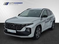 Gebraucht Hyundai Tucson N Line 150 PS (110 kW) 2022 Shimmering silver / min SUV