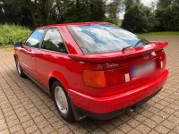 Gebraucht Audi Coupé 136 PS (100 kW) 1989 Rot Coupé