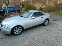 Gebraucht Mercedes SLK230 193 PS (141 kW) 2000 Silber Cabrio