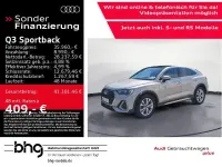 Gebraucht Audi Q3 Sportback S-Line 200 PS (147 kW) 2023 Silber SUV