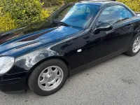 Gebraucht Mercedes SLK200 136 PS (100 kW) 2000 Schwarz Cabrio