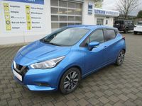 Gebraucht Nissan Micra Acenta 90 PS (66 kW) 2018 Blau Kleinwagen