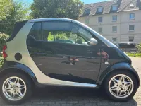Gebraucht Smart ForTwo Cabrio 41 PS (30 kW) 2001 Schwarz Cabrio