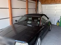 Usata Audi 80 150 CV (110 kW) 1997 Nero Cabrio