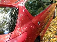 Gebraucht Peugeot 206 75 PS (55 kW) 2000 Rot Limousine