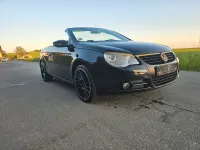 Gebraucht VW Eos 122 PS (89 kW) 2009 Schwarz Cabrio