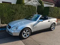 Gebraucht Mercedes SLK230 193 PS (141 kW) 1999 Silber Cabrio