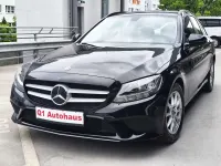 Gebraucht Mercedes C220 150 PS (110 kW) 2019 Schwarz  unilack Kombi