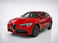Gebraucht Alfa Romeo Stelvio Ti 280 PS (205 kW) 2022 Rot SUV
