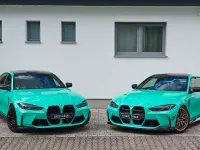 Gebraucht BMW M4 Competition Edition 610 PS (448 kW) 2021 Individual mintgrün Coupé